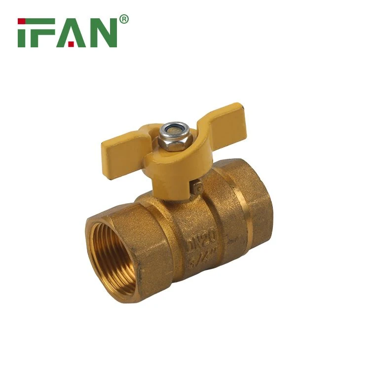 IFAN Brass Gas Pob Valve