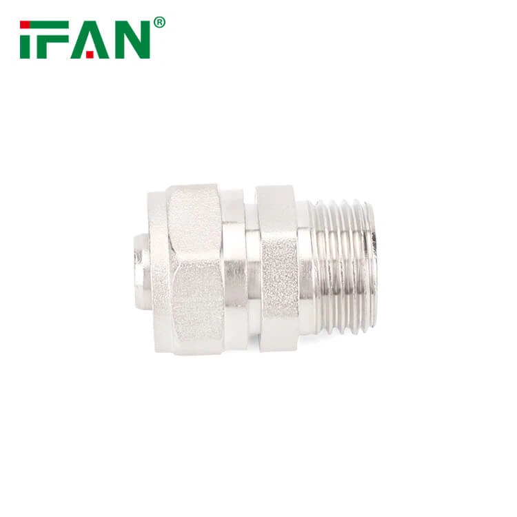 Brass Compression Fitting Txiv neej Socket