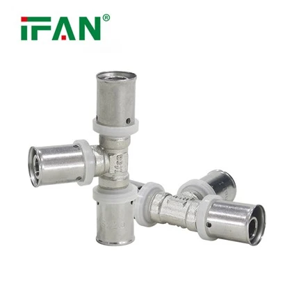DIN 16892 16-32MM Stainless Hlau Nyiaj PEX Xovxwm Fitting